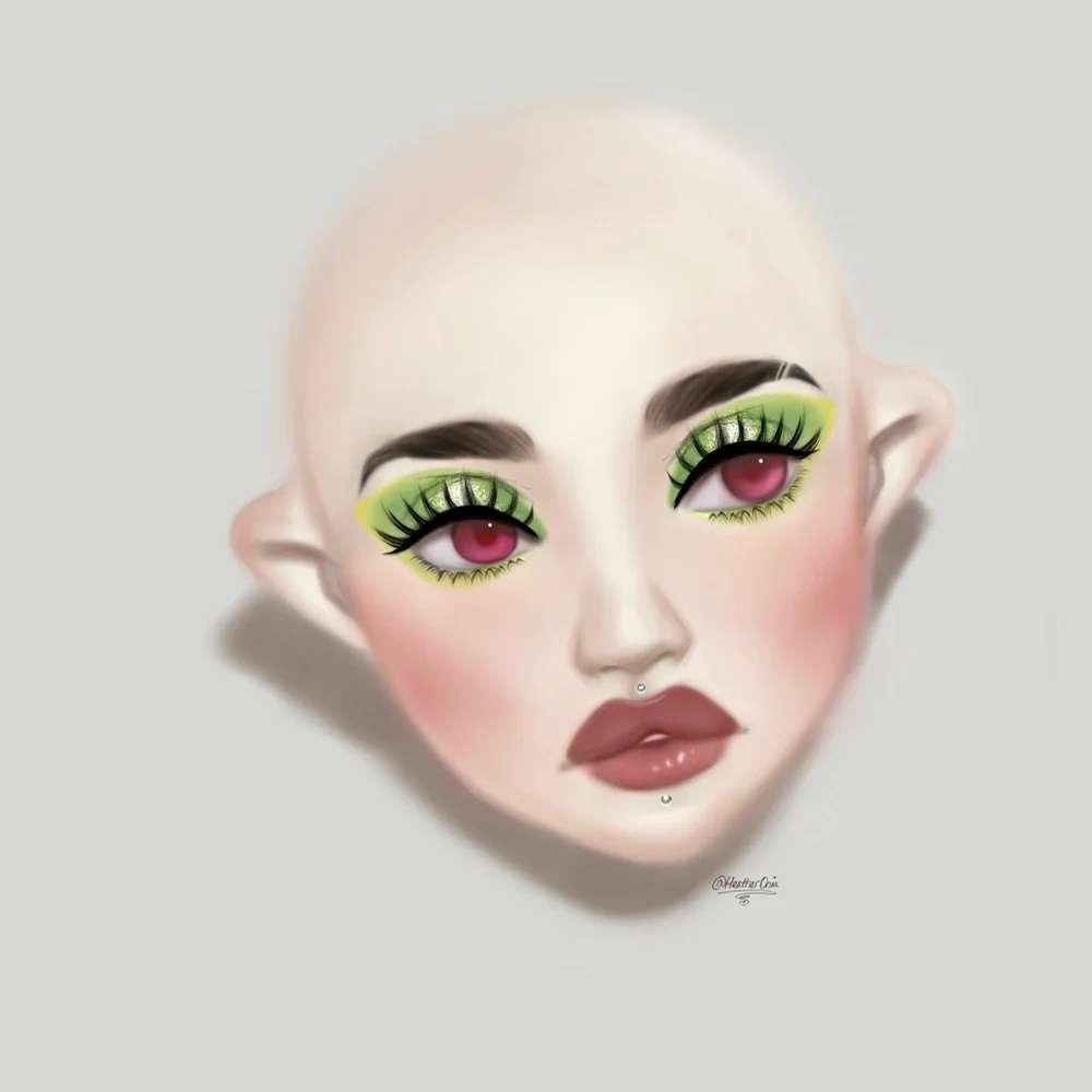 Customizable digital art commission card and image for personal use - Picture 1 of 17